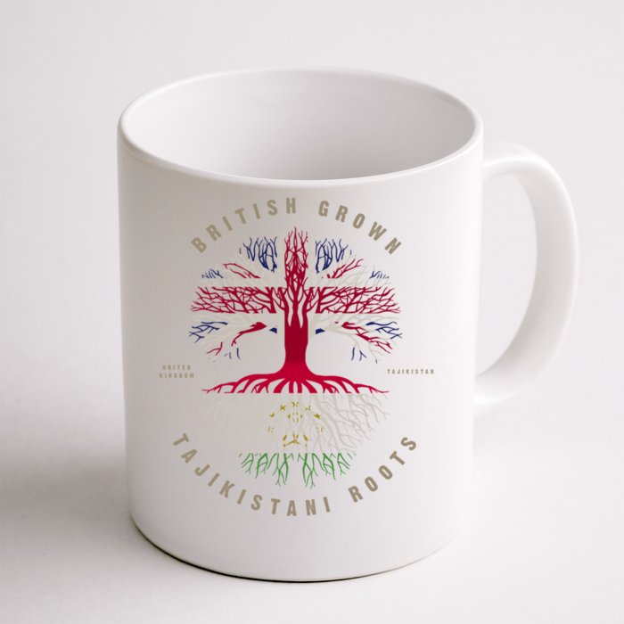 Uk British Grown Taiwanese Roots Dna Taiwan Flag Cute Gift Front & Back Coffee Mug