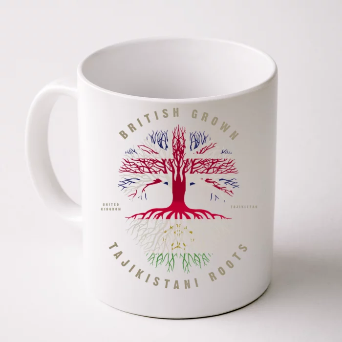 Uk British Grown Taiwanese Roots Dna Taiwan Flag Cute Gift Front & Back Coffee Mug