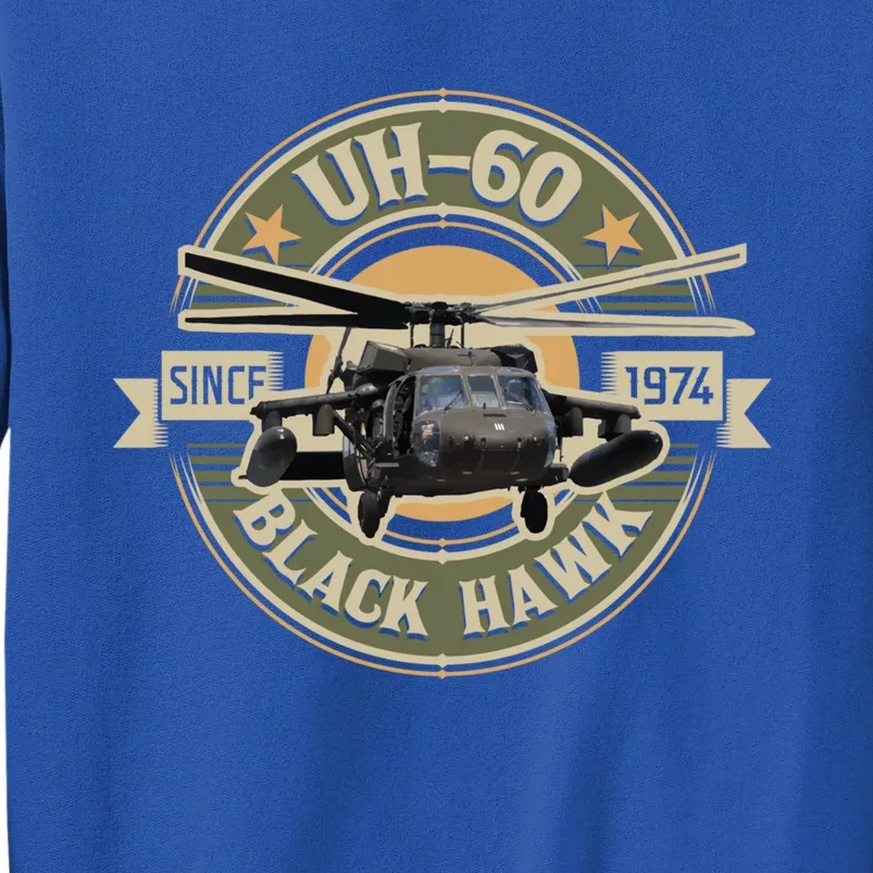 Uhgift60 Blackhawk Gift Assault Helicopter Pilot Aviation Gift Tall Sweatshirt