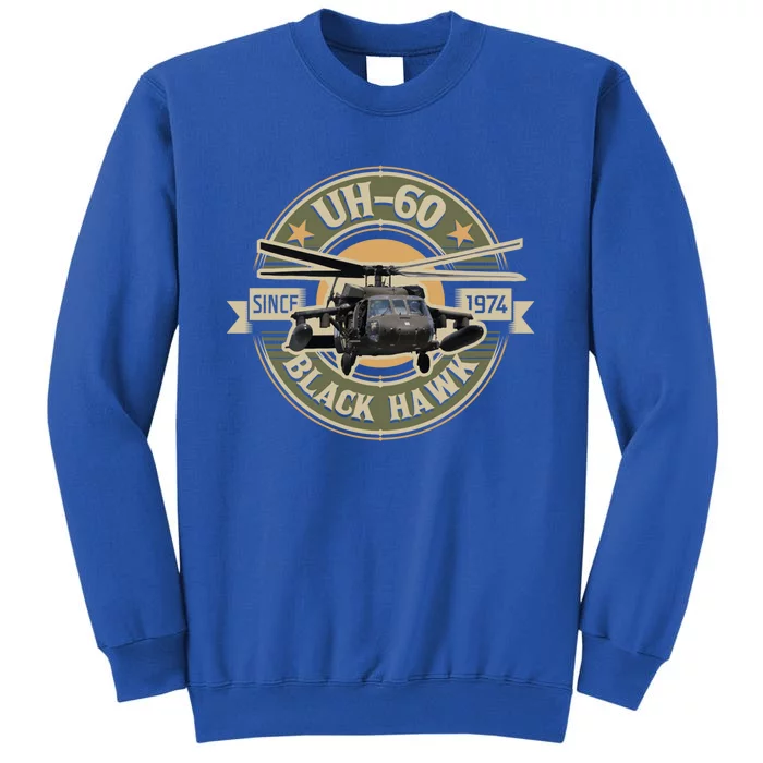 Uhgift60 Blackhawk Gift Assault Helicopter Pilot Aviation Gift Tall Sweatshirt