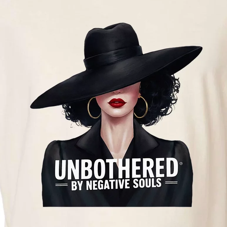 Unbothered By Negative Souls Light Skinned Sista Garment-Dyed Women's Muscle Tee