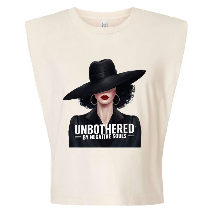 Unbothered By Negative Souls Light Skinned Sista Garment-Dyed Women's Muscle Tee