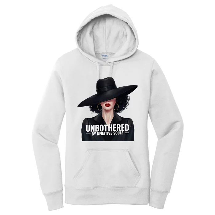 Unbothered By Negative Souls Light Skinned Sista Women's Pullover Hoodie