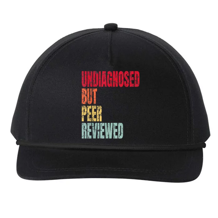 Undiagnosed But Peer Reviewed Snapback Five-Panel Rope Hat