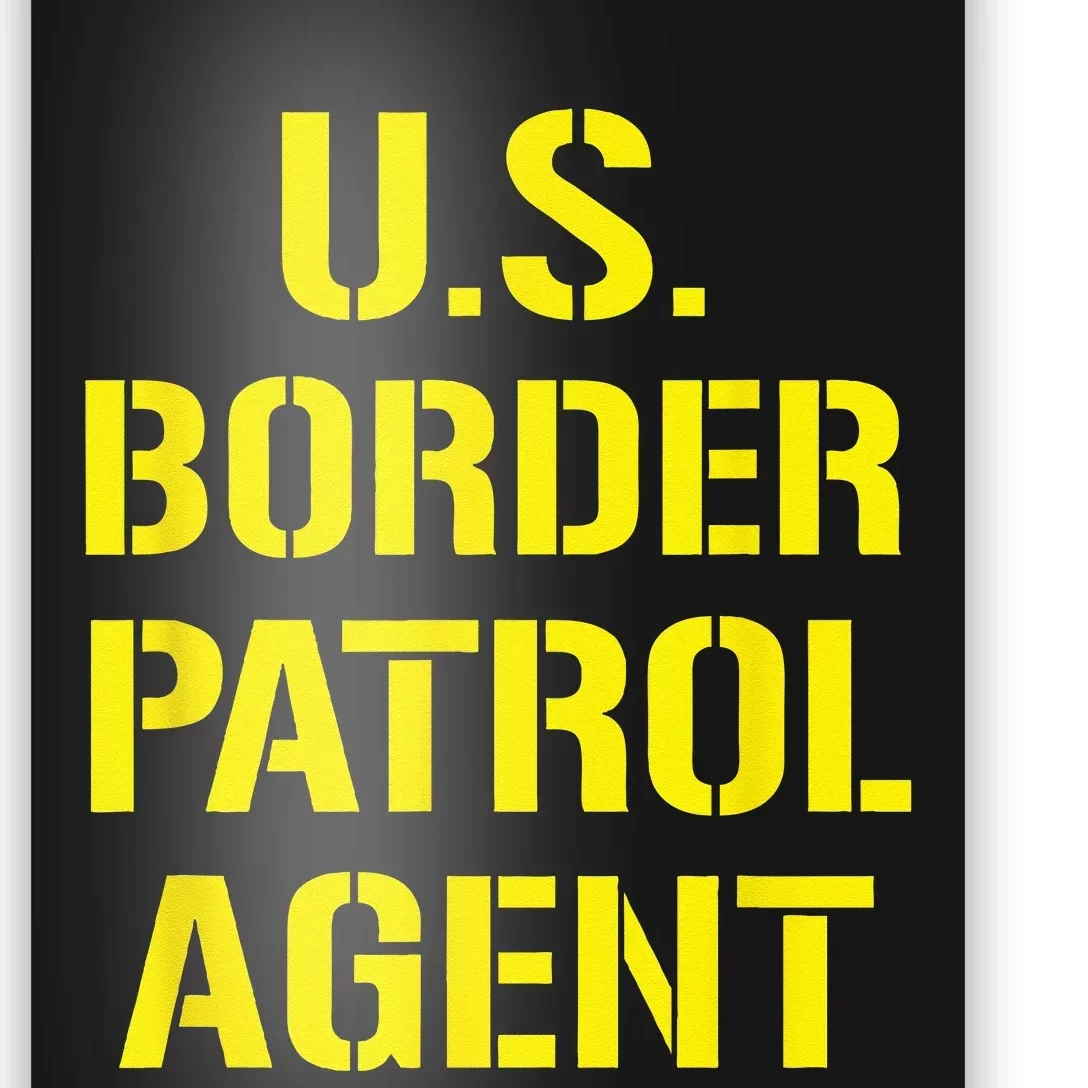 US Border Patrol Agent Halloween Costume ICE Poster