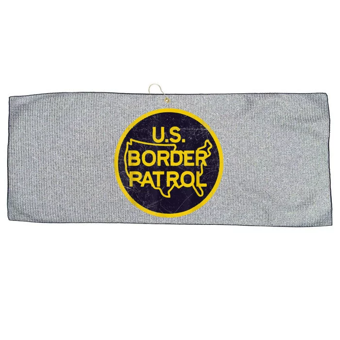 US Border Patrol USBP Protection Mexico Large Microfiber Waffle Golf Towel