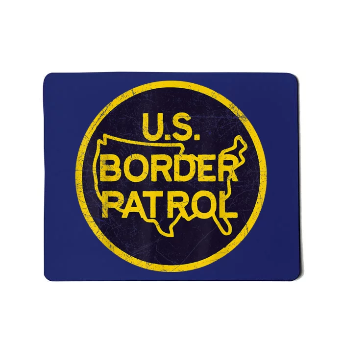 US Border Patrol USBP Protection Mexico Mousepad