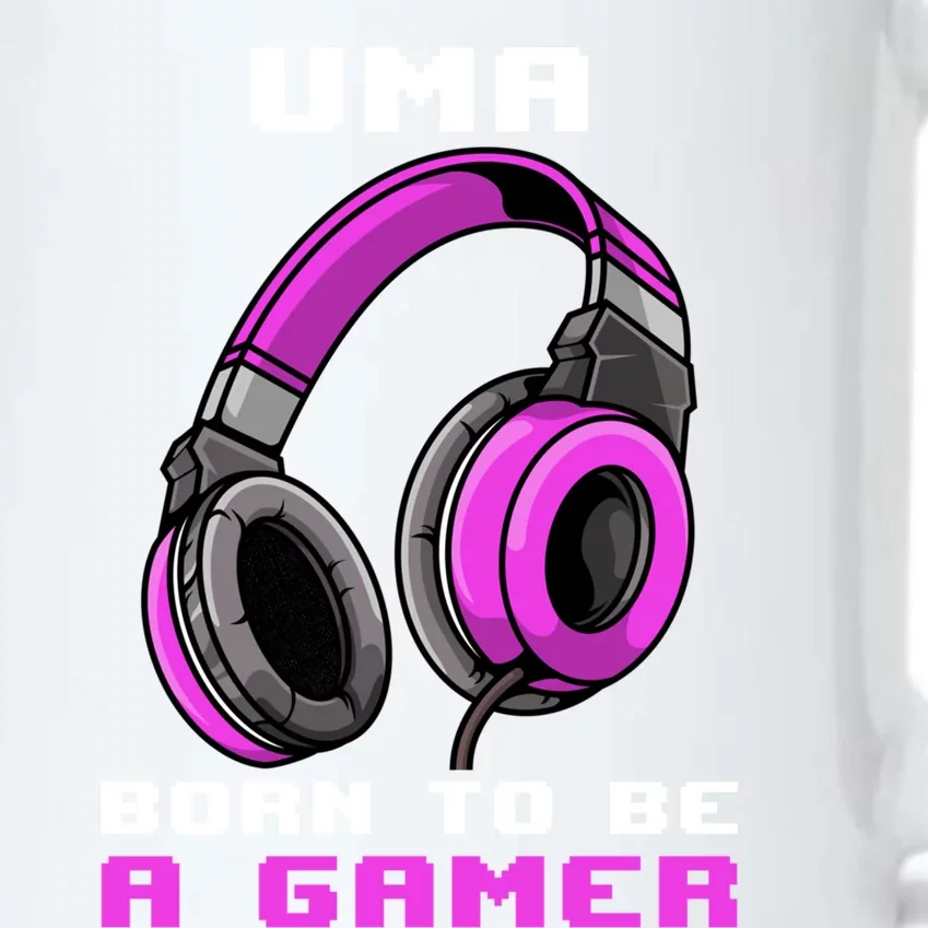 Uma Born To Be A Gamer Personalized Gift Black Color Changing Mug