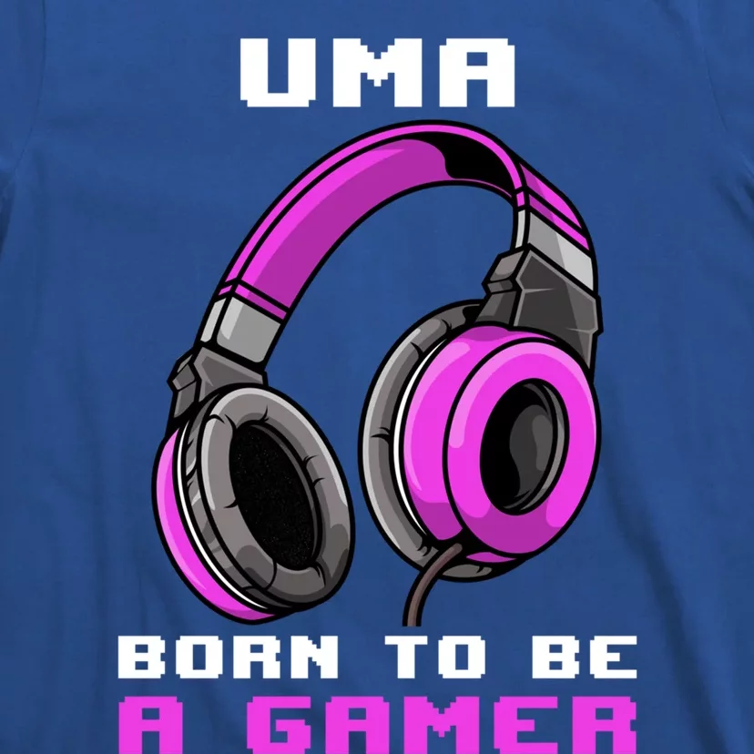 Uma Born To Be A Gamer Personalized Gift T-Shirt