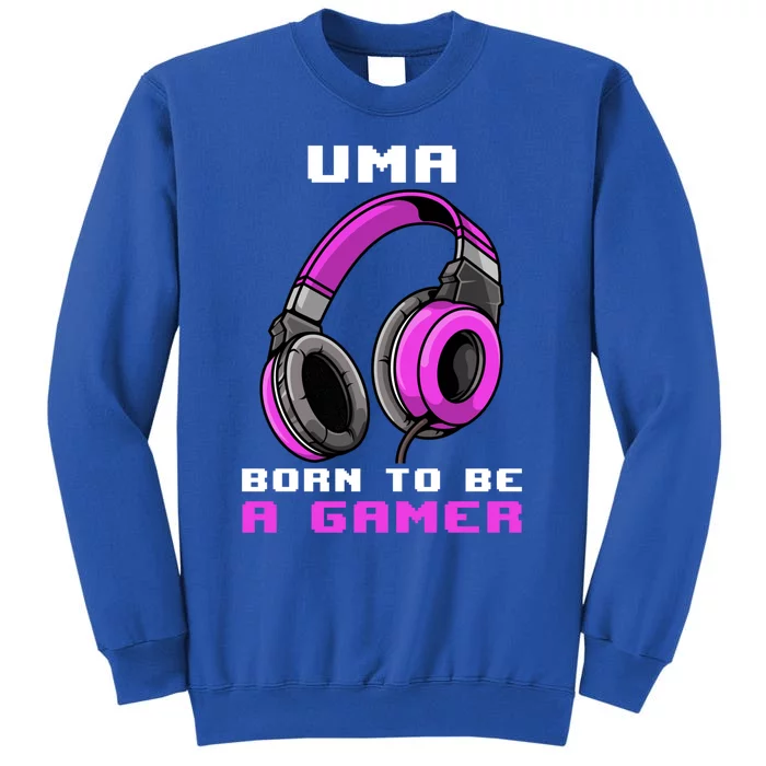 Uma Born To Be A Gamer Personalized Gift Tall Sweatshirt