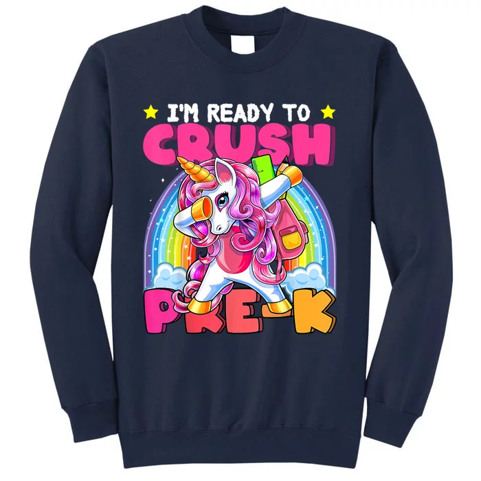 Unicorn Back To School Magical School Supplies Enchanting Classroom Decor Uni Tall Sweatshirt