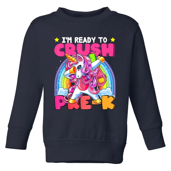 Unicorn Back To School Magical School Supplies Enchanting Classroom Decor Uni Toddler Sweatshirt