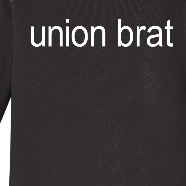 Union Brat Baby Long Sleeve Bodysuit