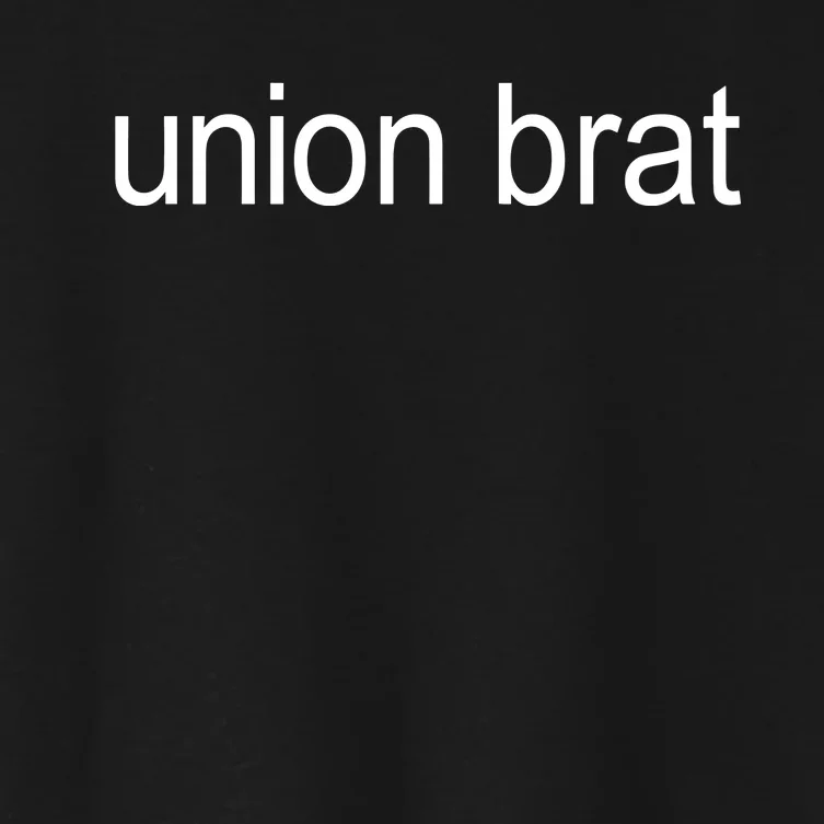 Union Brat Women's Crop Top Tee