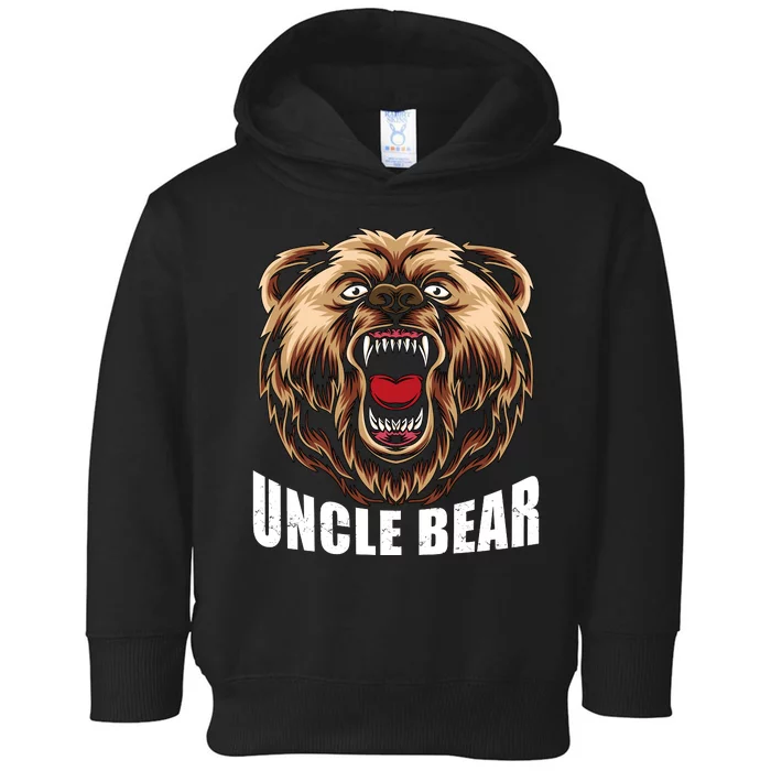 Uncle Bear Toddler Hoodie