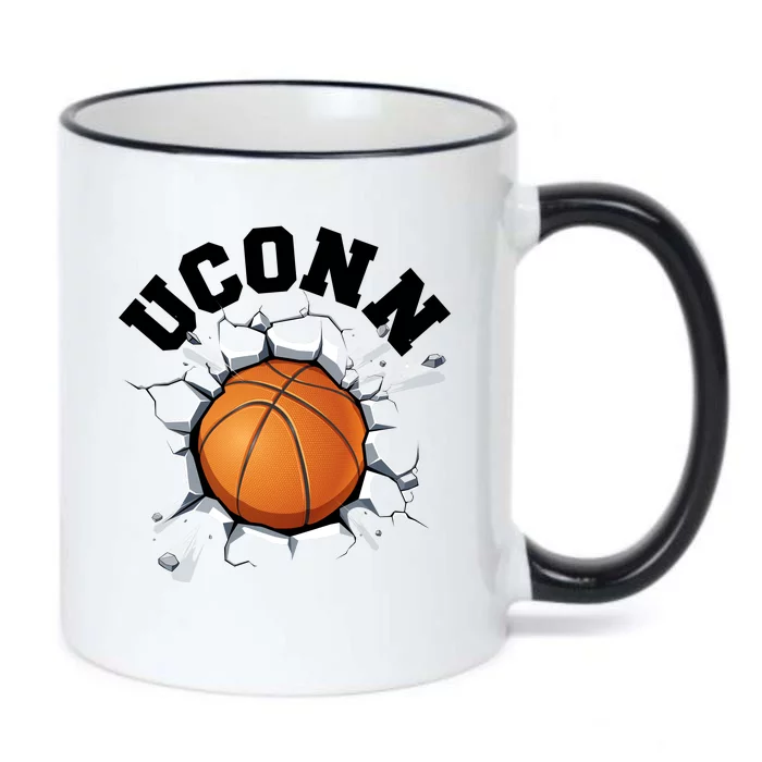 Uconn Basketball Black Color Changing Mug