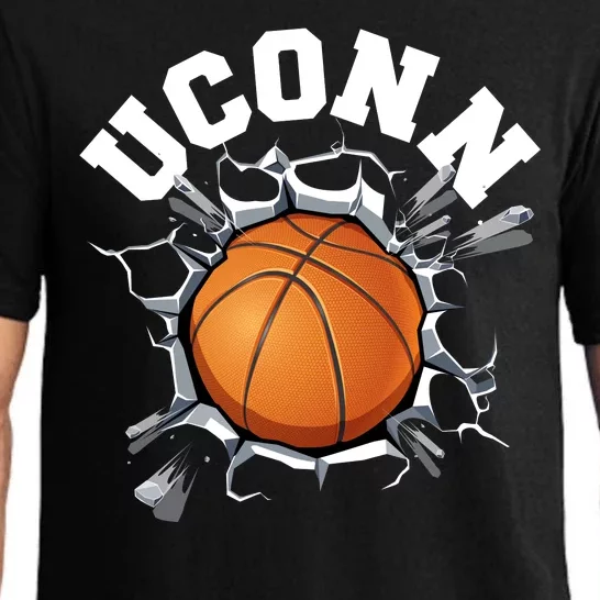 Uconn Basketball Pajama Set