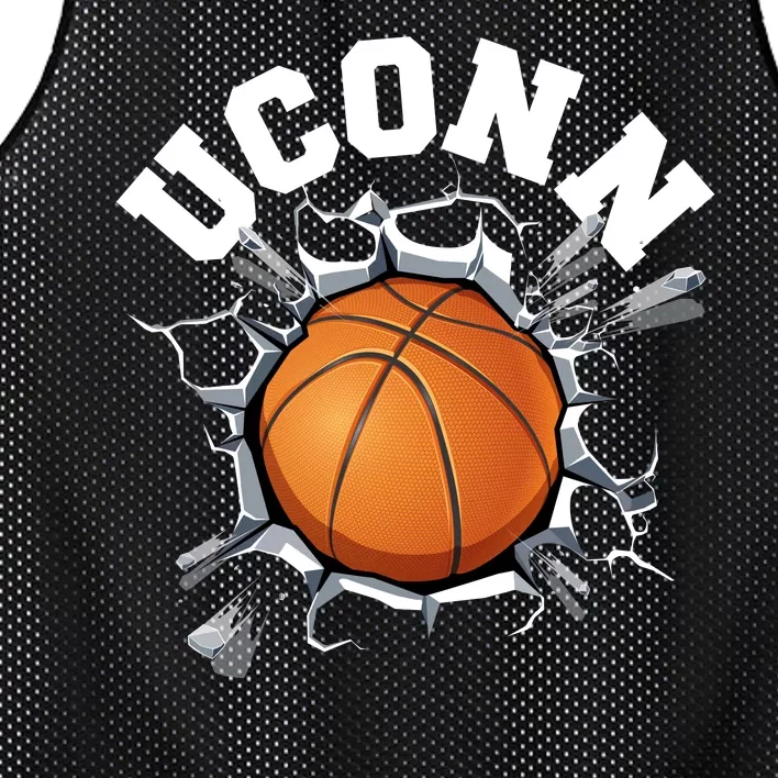 Uconn Basketball Mesh Reversible Basketball Jersey Tank