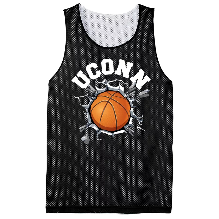 Uconn Basketball Mesh Reversible Basketball Jersey Tank