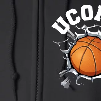 Uconn Basketball Full Zip Hoodie