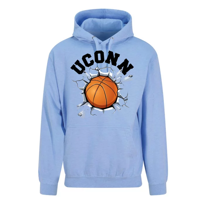 Uconn Basketball Unisex Surf Hoodie