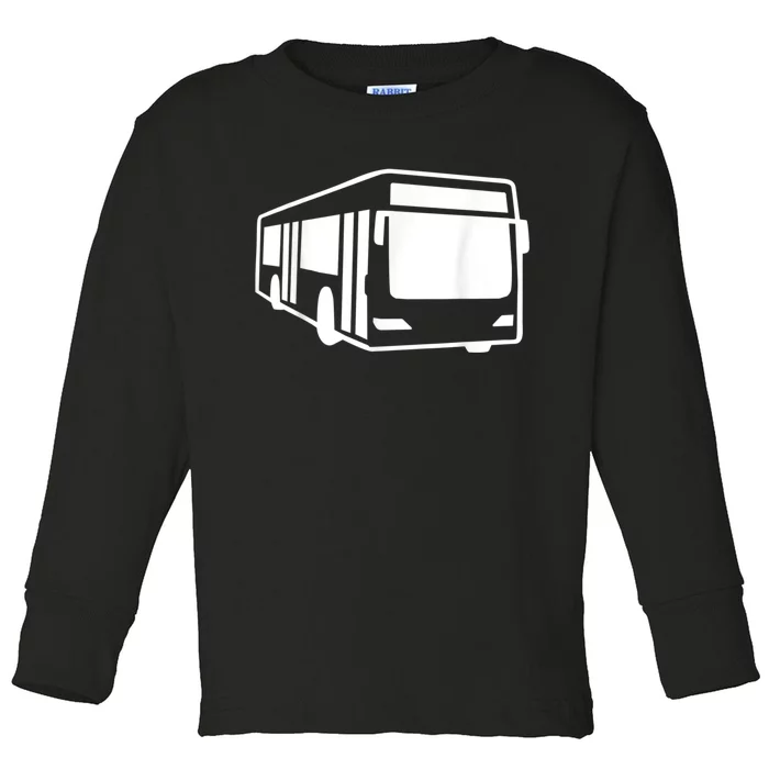 Urban Bus Toddler Long Sleeve Shirt