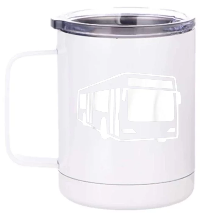 Urban Bus Front & Back 12oz Stainless Steel Tumbler Cup