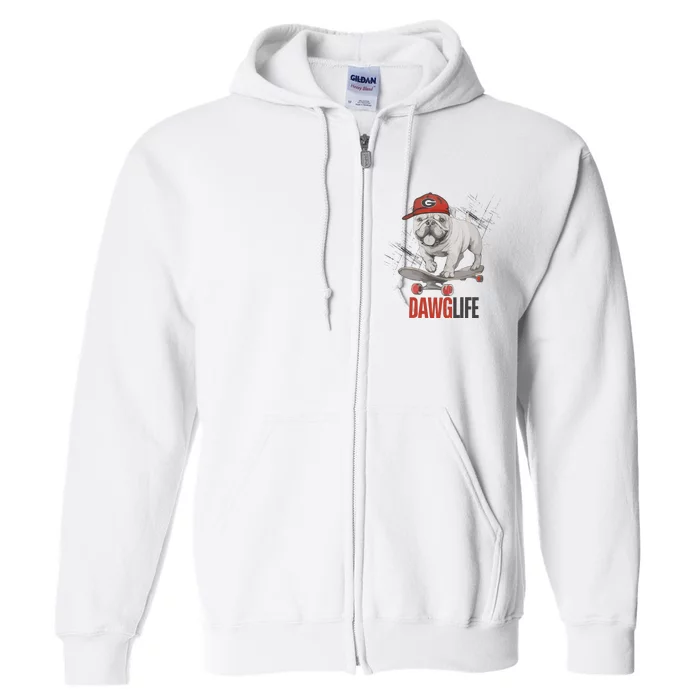 U.G.A Bulldogs Full Zip Hoodie