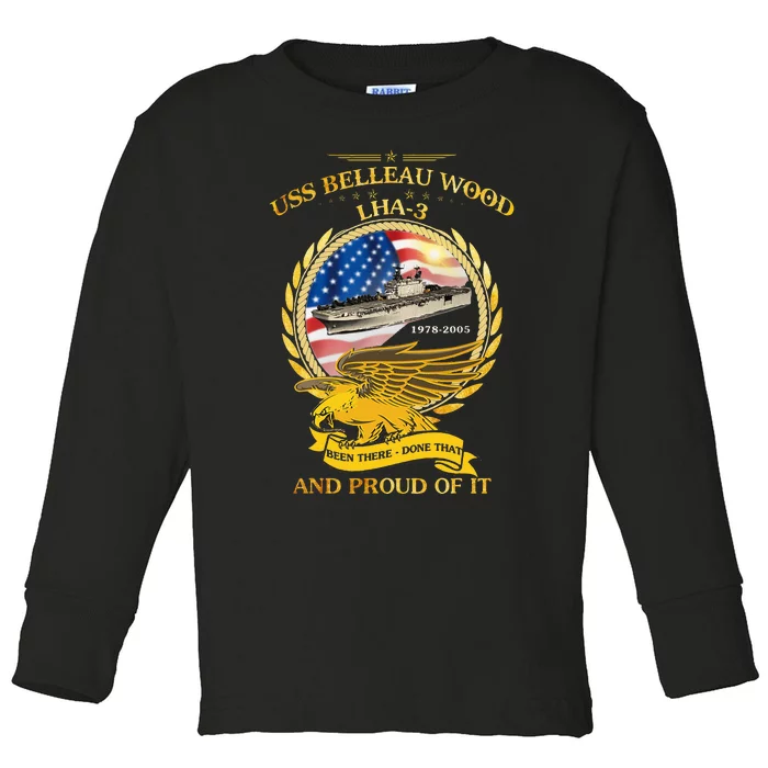 Uss Belleau Wood (Lha3) 19782005 Toddler Long Sleeve Shirt