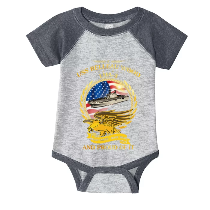 Uss Belleau Wood (Lha3) 19782005 Infant Baby Jersey Bodysuit