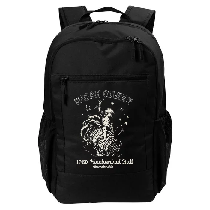 Urban Cowboy 1980S Mechanical Bull Daily Commute Backpack