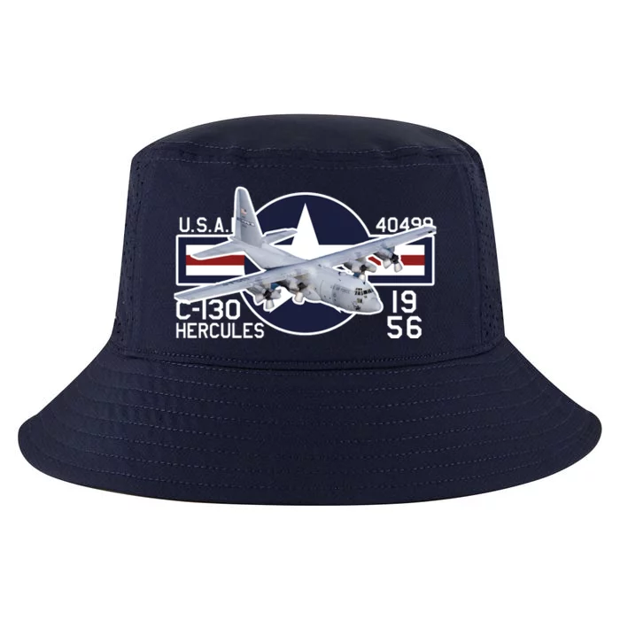 USAF C 130 Hercules Aircraft Cool Comfort Performance Bucket Hat