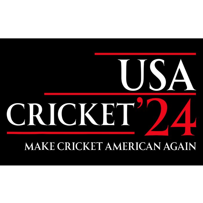 Usa Cricket 24 Make Cricket American Again Bumper Sticker