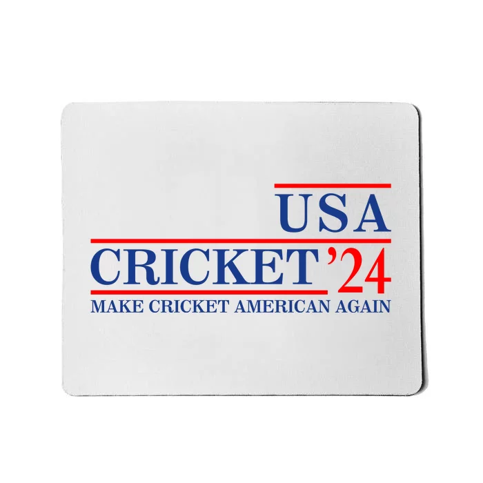 Usa Cricket 24 Make Cricket American Again Mousepad