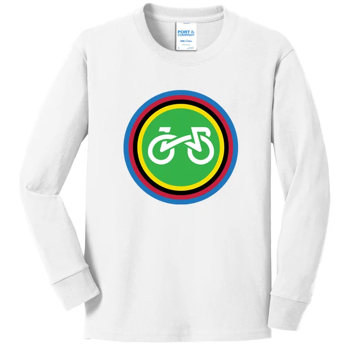 Uci Cycling Addict Kids Long Sleeve Shirt