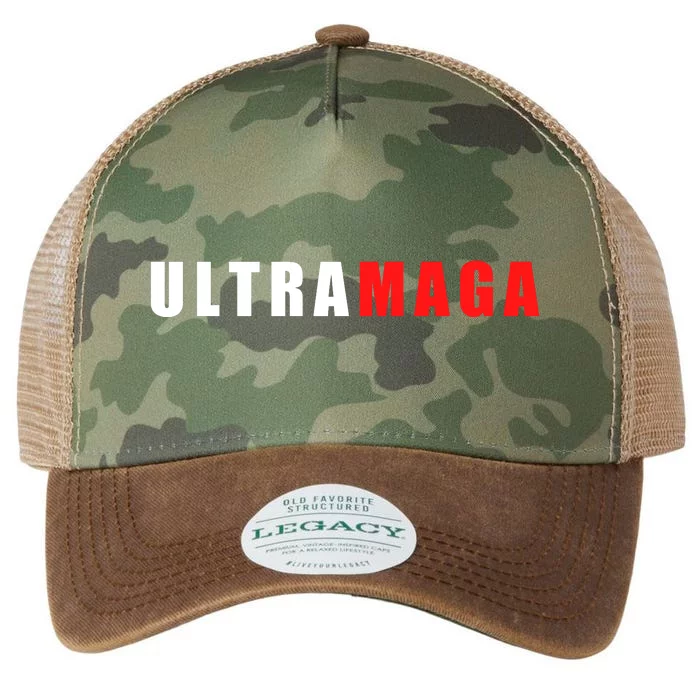 Ultra MAGA Conservative Anti Biden Legacy Tie Dye Trucker Hat