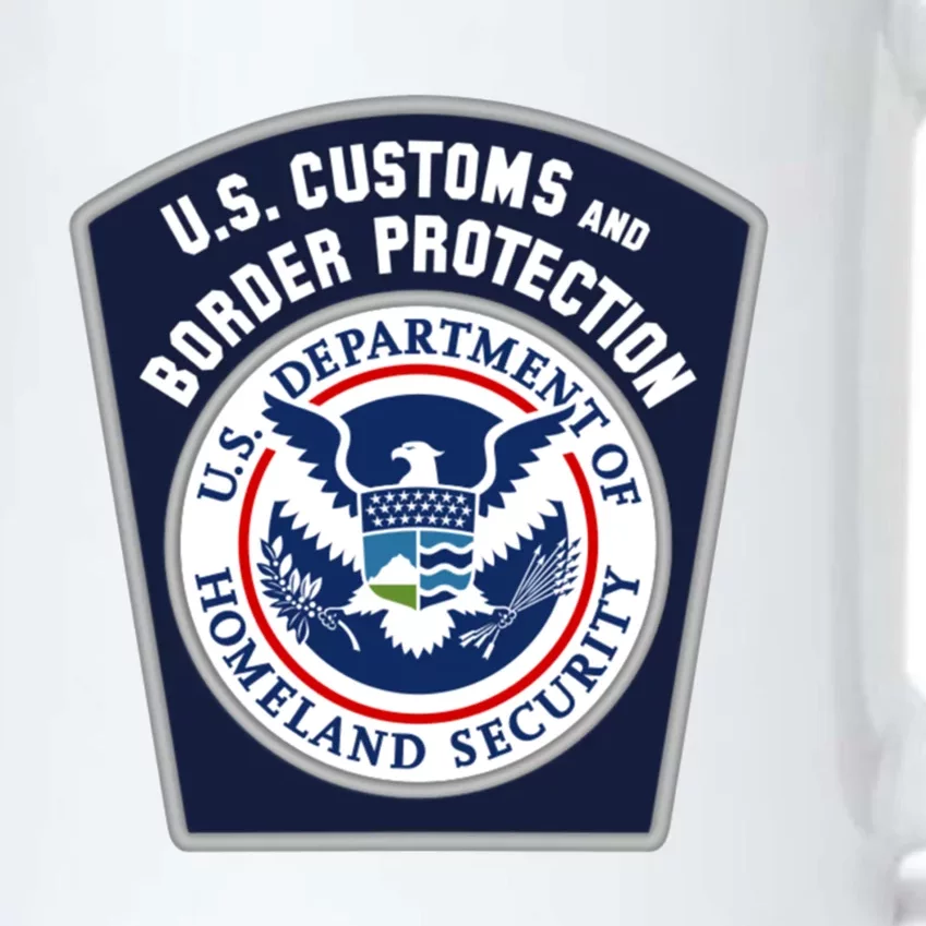 Us Customs And Border Protection Cbp Security Patrol Gift Black Color Changing Mug