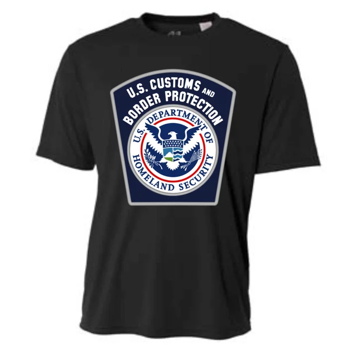 Us Customs And Border Protection Cbp Security Patrol Gift Cooling Performance Crew T-Shirt