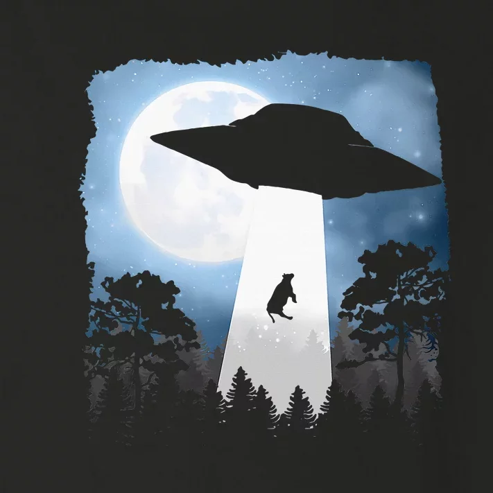 Ufo Cow Abduction Funny Sci Fi Alien Space Toddler Long Sleeve Shirt