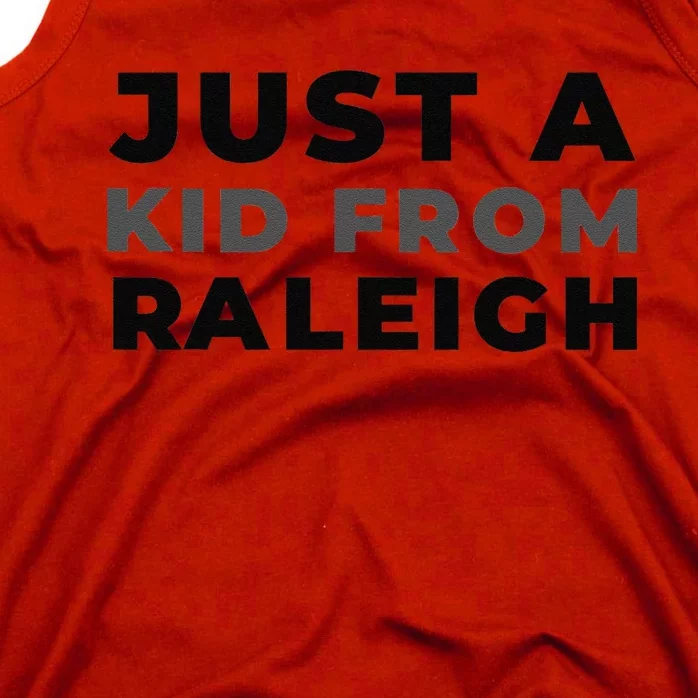 Us City American Just A From North Carolina Raleigh Tank Top