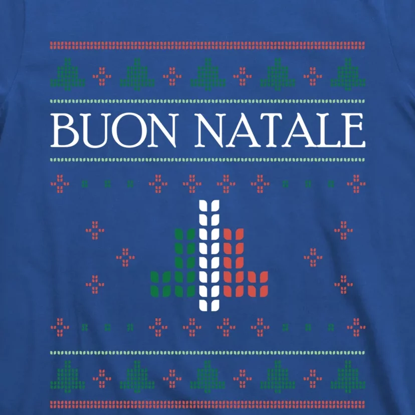 Ugly Christmas Buon Natale Christmas Italy Italians T-Shirt