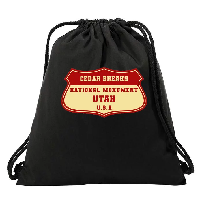 Utah Cedar Breaks National Monument Drawstring Bag