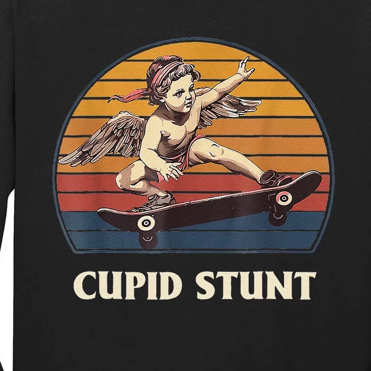 Unhinged Cringe Cupid Stunt Tall Long Sleeve T-Shirt