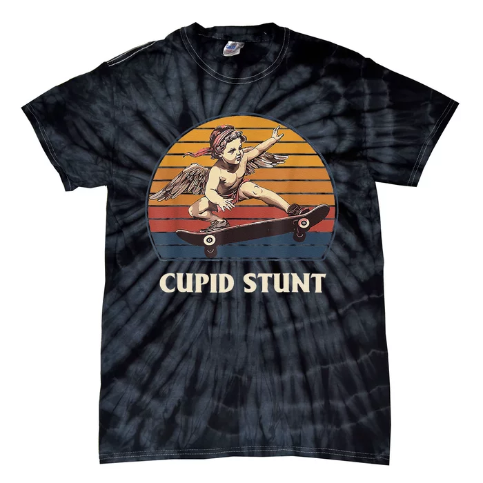 Unhinged Cringe Cupid Stunt Tie-Dye T-Shirt