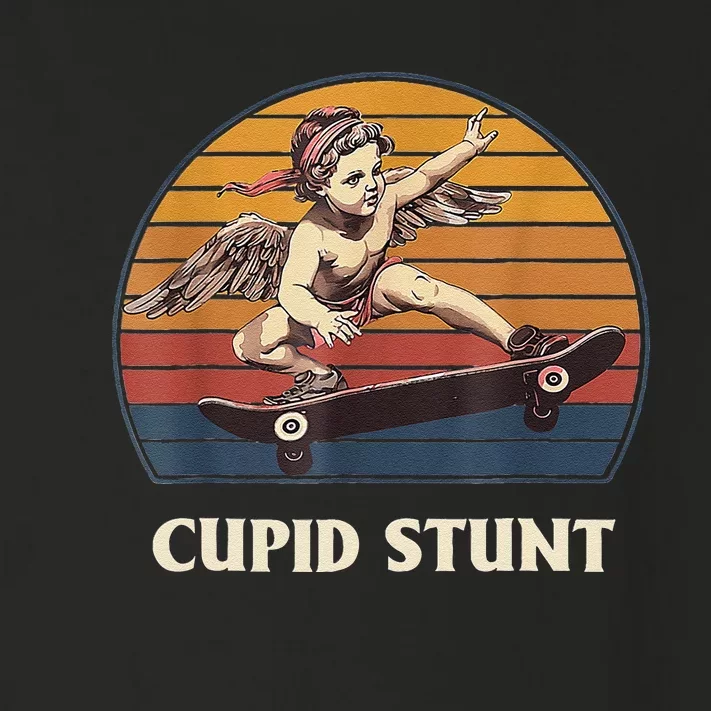 Unhinged Cringe Cupid Stunt Toddler Long Sleeve Shirt