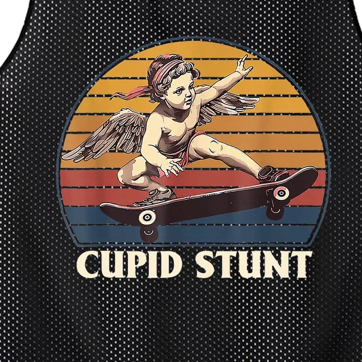 Unhinged Cringe Cupid Stunt Mesh Reversible Basketball Jersey Tank