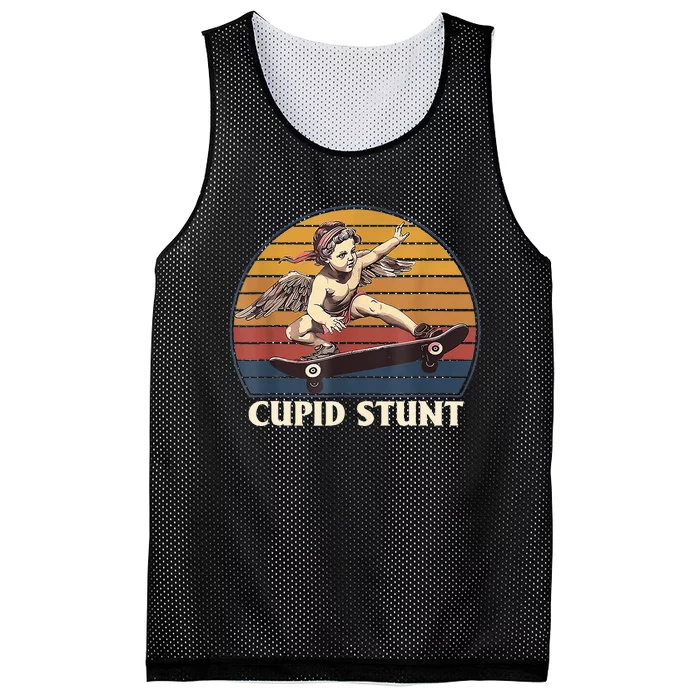 Unhinged Cringe Cupid Stunt Mesh Reversible Basketball Jersey Tank