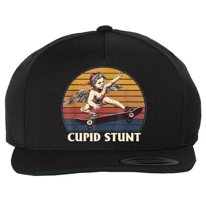 Unhinged Cringe Cupid Stunt Wool Snapback Cap