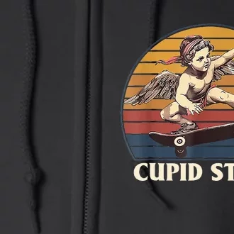 Unhinged Cringe Cupid Stunt Full Zip Hoodie