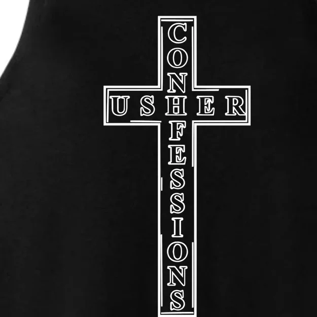 Usher Confessions Cross Ladies Tri-Blend Wicking Tank